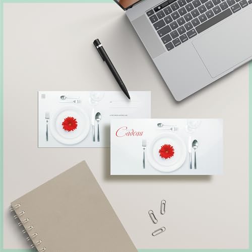 Bons Cadeaux avec Enveloppe pour Solution Vente Restauration 100 Ex - 3