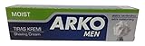 Arko Face Shaving Cream Men-Moist, Extra Moisturizing, 3.5 oz