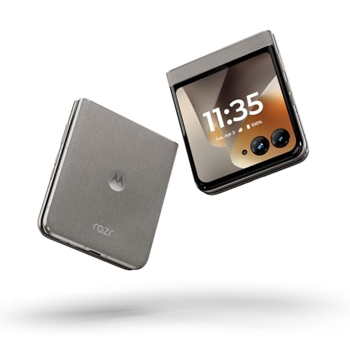 Image of Motorola Razr 2026 | Unlocked | Made for US 8 /256GB | 50MP Camera | Pantone Hematite