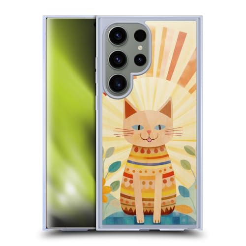 Coque Chat Boho Samsung S24 Ultra MagSafe finies les chutes stressantes