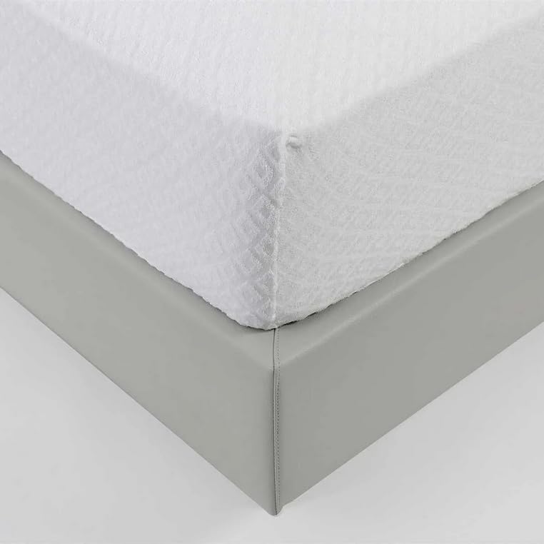 Protège-matelas réglable et lavable en coton jacquard extensible - 8