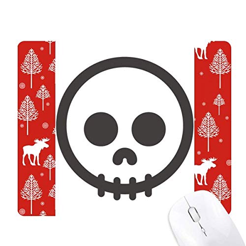 T-shirt chat squelette noël en forêt imprimé