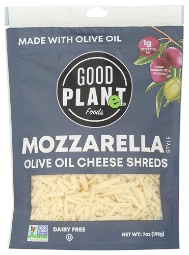Good Planet, Shreds Mozzerella Olive Oil, 7 Ounce