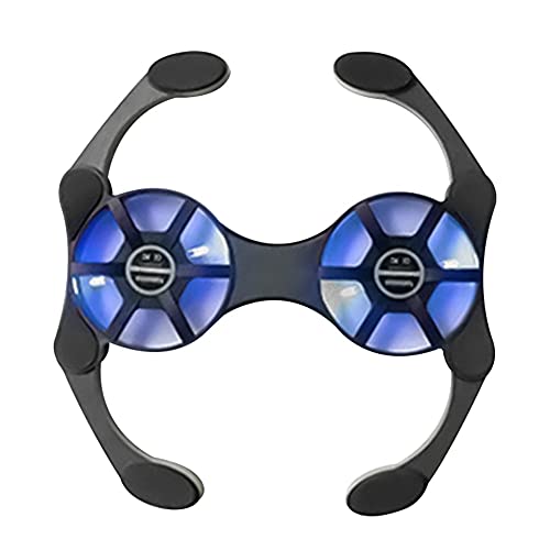 Base plegable para notebook con doble ventilador miniatura 6