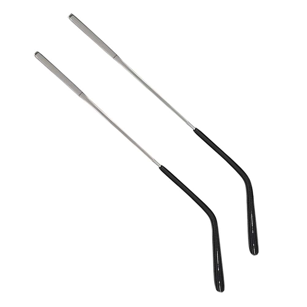 ZXGRfdefa Temple leg, Metal Eyeglass Temples Arms Glasses Replacement Parts Double Teeth