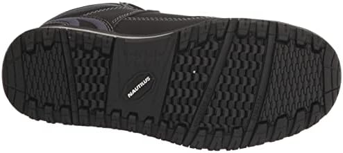 Nautilus Urban Work Boot by FSI: Oil and Slip Resistant, Aluminum Safety Toe, Ultra Lightweight, N1471-Black/Purple, Size 10 Medium Width | Image 3
