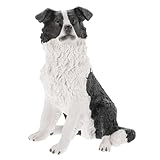 Figura de animal de simulación: el diseño de perro adorable y realista hace que este juguete se y puede ser un buen regalo para amigos que aman a los perros, modelos de perros