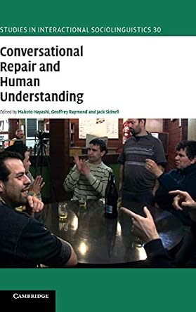 Conversational Repair and Human Understanding: 30 book cover