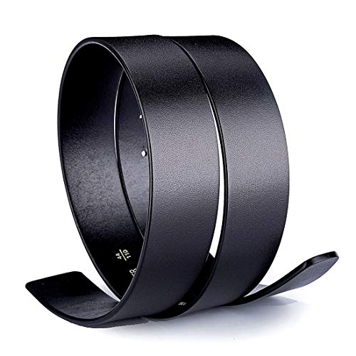 Vatee's Men's Replacement Genuine Full Grain Leather Adjustable Belt Without Buckle 1.34"(34mm)/1.5"(38mm) Wide3