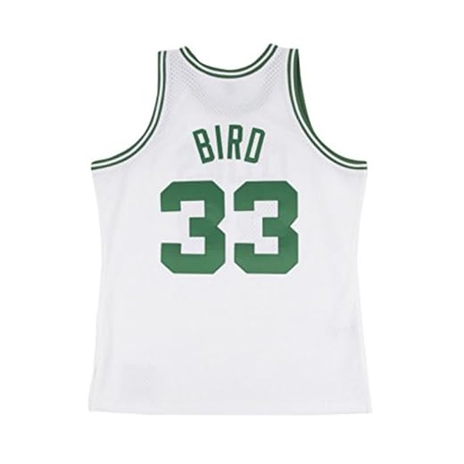 Boston Celtics Larry Bird White Mitchell & Ness Swingman Jersey (Medium)