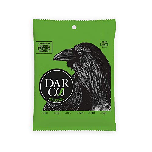 Darco® Electric Guitar Strings – Nickel, Light Gauge | Durable, High-Performance Strings at an...
