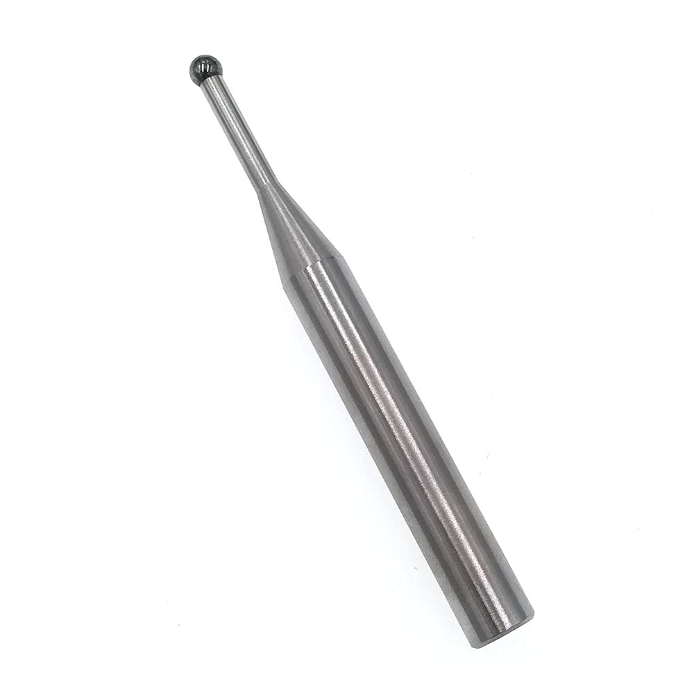 Ball Tip Probe Insert 3mm Diameter Carbide Ball Tips 8mm Diameter Shank for Height Gauges (3mm Diameter Ball)