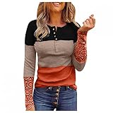 Jersey para mujer, invierno, mejores amigos, manga larga, sudadera con capucha, sudadera con capucha para mujer, con motivo impreso, blusa de encaje, manga larga, cuello redondo, túnica, botones,