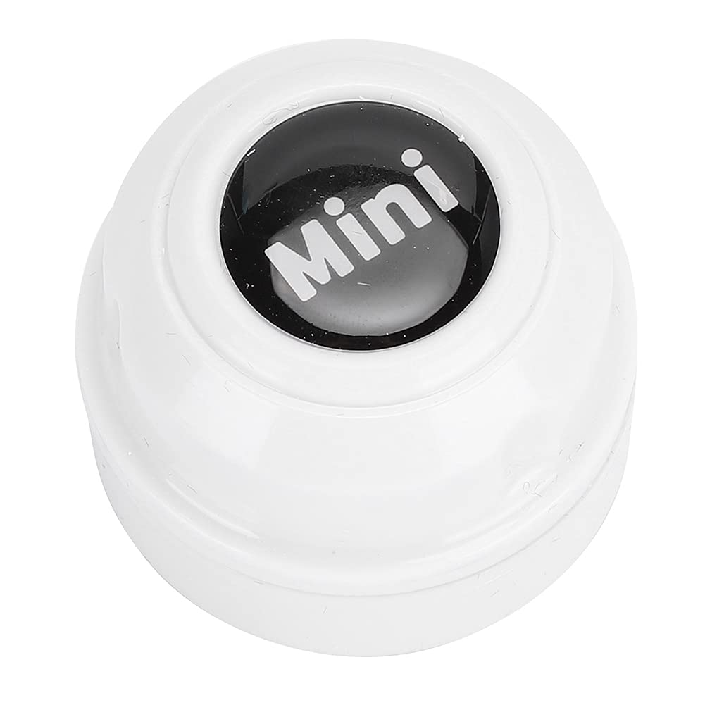 Cyrank Limpiador de imán de Acuario, Herramientas de Limpieza de Tanques de Peces Limpiador de Vidrio de Acuario Raspador de Algas para Limpieza de Vidrio de Tanque de Peces Nano(Blanco)