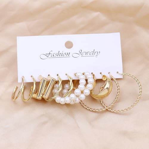 MEENAZ gold earrings – image 3