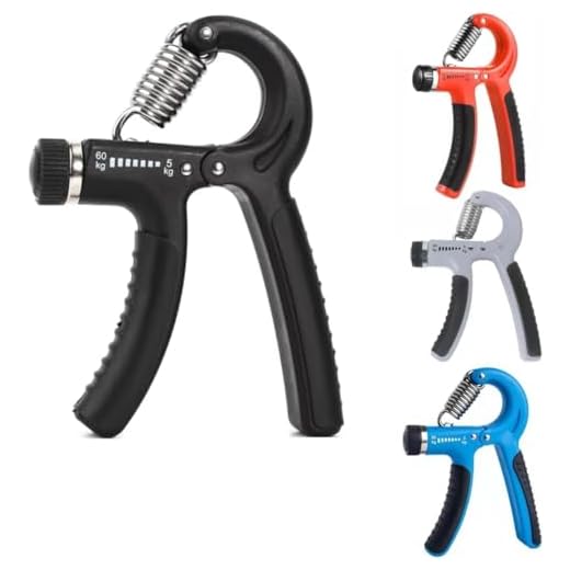 Hand Grip Com Mola até 60 kg Ajustável Fortalecimento Do Punho Antebraço E Mãos Força CORES SORTIDAS A e M HOME