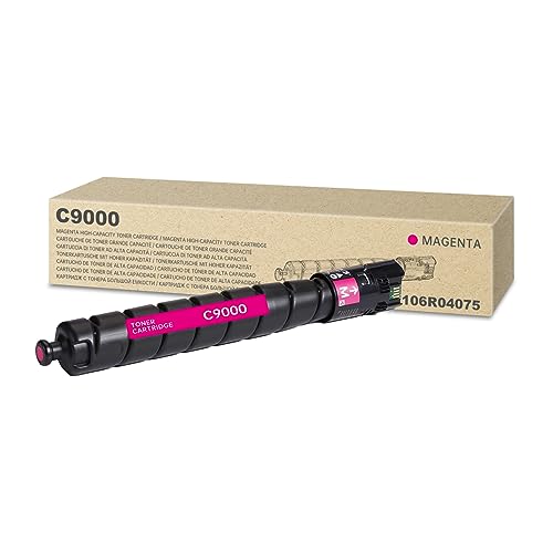 Cartouche toner magenta Xerox C9000 rechange 106R04075 imprimante laser 26500p