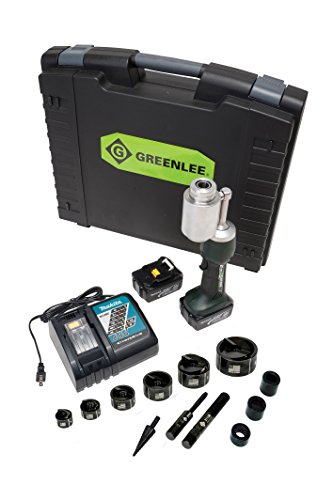 Greenlee Ls100L11Sb Battery Powered Punch Driver With 1/2 - 2-Inch Mild Steel Conduit Punch Set #TOP19