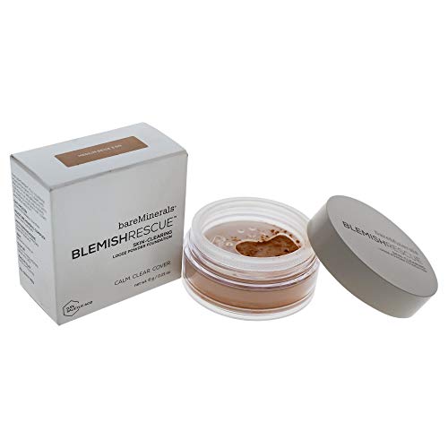 Bareminerals Escentuals Blemish Rescue Skin-Clearing Loose Powder Foundation For Women, 2.5N Medium Beige, 0.21 Oz #TOP4