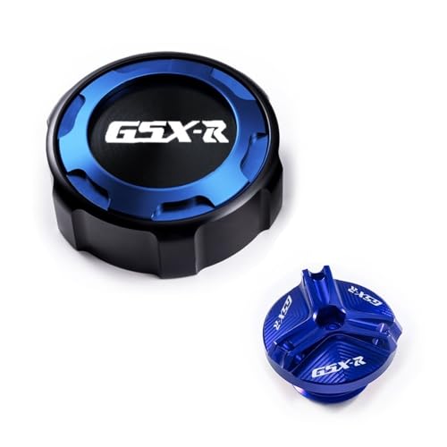 Bremsflüssigkeitsbehälter Abdeckung Motorrad Für SU&ZUKI GSXR GSX-R 600 750 1000 1000 R/X Gsx-r1000 Zubehör Vorderer Bremsflüssigkeitsdeckel Und Motoröl-Einfülldeckel-Schutz