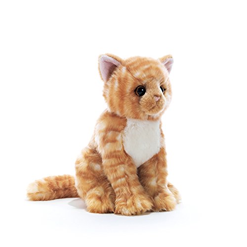 Plush-15863-Peluche de Gato atigrado-Animal de Peluche 26 cm, diseño de Gato