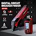 NOYAFA NF-824 Rechargeable Circuit Breaker Finder with LCD Display & GFCI Outlet Tester, 90-230V AC Circuit Breaker Finder Tool, NCV Electrical Circuit Tracer, Adjustable Sensitivity, Flashlight