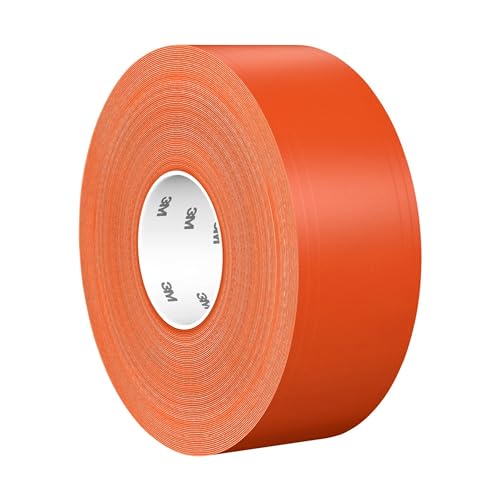 Ruban de marquage au sol durable 3M 971 orange 76mm x 33m