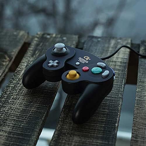 Skinit Decal Gaming Skin Compatible with Nintendo Gamecube Controller - Officially Licensed College Georgia Tech GT Blue Design