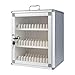 BWOFJGWH Phone Storage Cabinet Lockable Cellphone Keeper Portable Transparent Mobile Storage Box Aluminum Alloy Organizer Suitable for Classroom Dormitory, 36 Solts