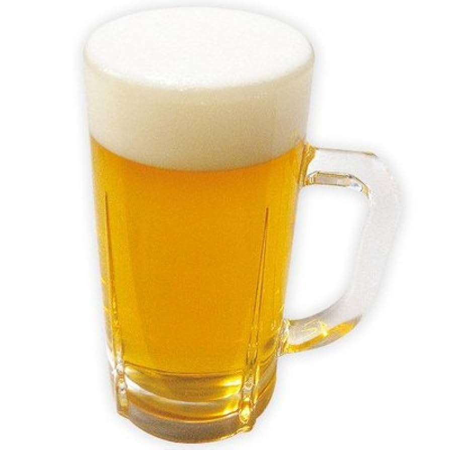 Amazon.co.jp: 食品サンプル 生ビール 中ジョッキ 年間POP 立体