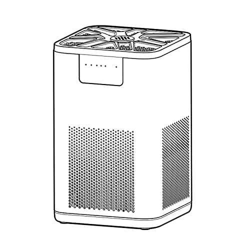 CONOPU Luftreiniger HEPA, Leise, CADR 65m³/ h