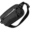 tomtoc 1.5L X-Pac Sling Bag with RFID Blocking, Crossbody Bag Minimalist Chest Shoulder Pack for Men/Women, Water-resistant Lightweight Casual Funny Pack for Travel, Daily Commute