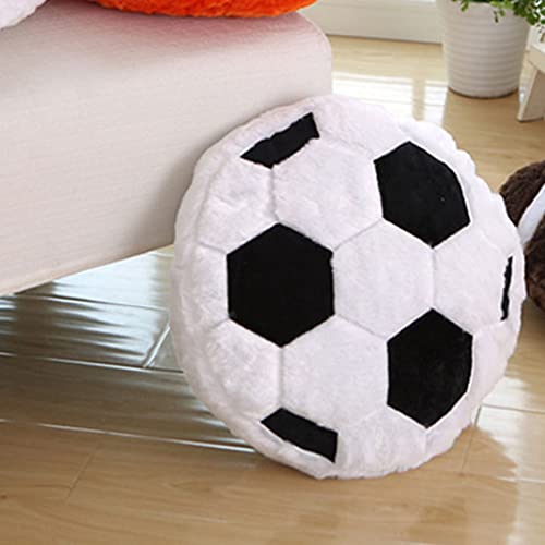 Coussin support arrière de canapé en forme de ballon de foot doux - 8