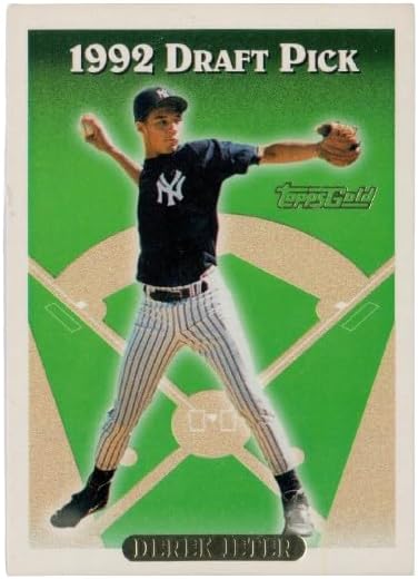 Derek Jeter 1993 Topps Gold Baseball Card #98 Ungraded