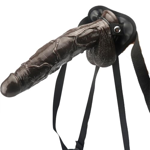 Dildo Gigante Realistico con Cintura Indossabile in Silicone