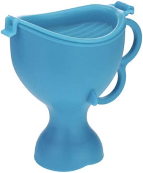 Bed pan, Emergency Urinal Portable Standing Urinal for Women Urinals in The Car Bedpans(Blue)
