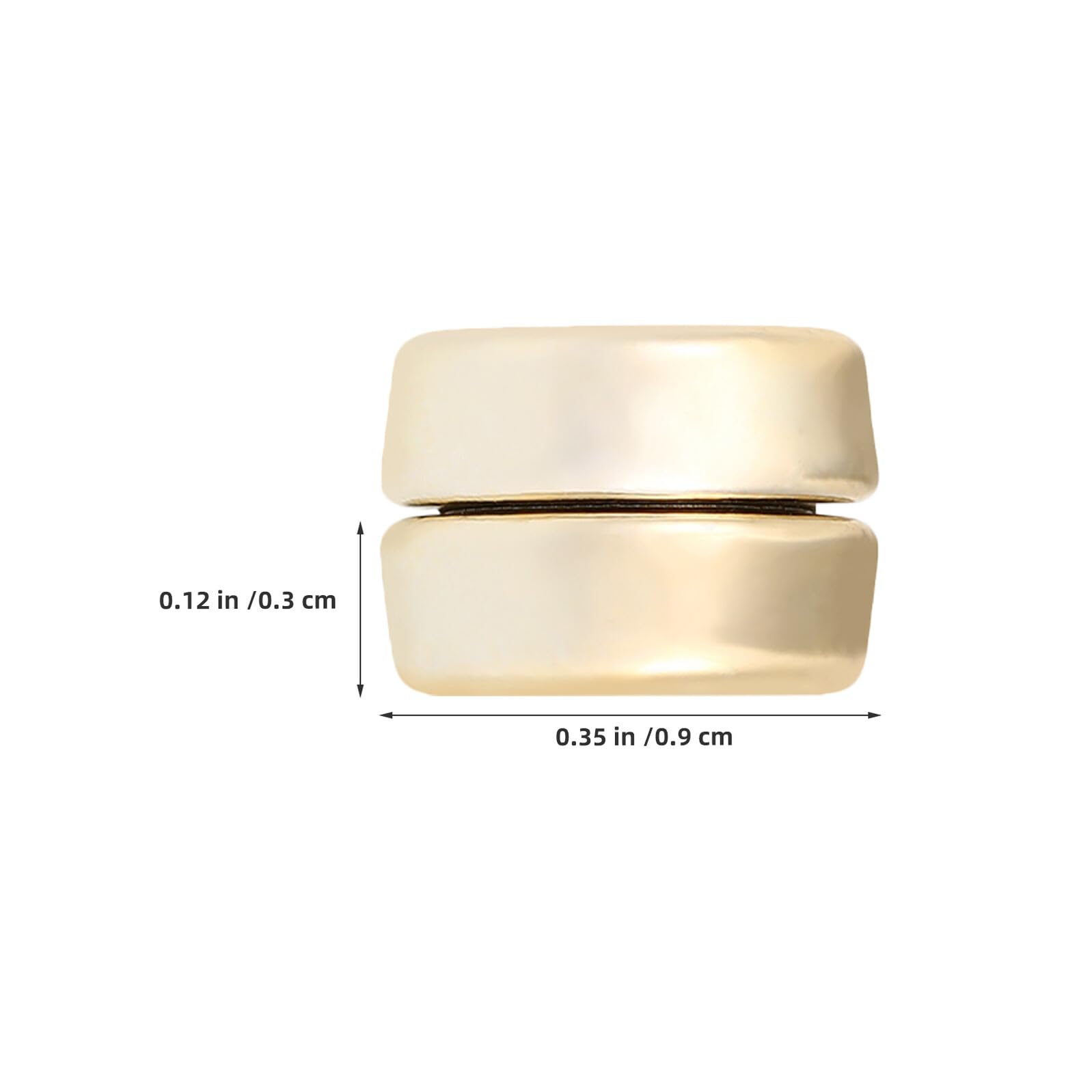 VILLCASE Broches Magnéticos para Pañuelo 8 Pares Cierres Resistentes al Desgaste para Hiyab y Bufandas Accesorios de Ropa Elegantes y Compactos para Eventos y Uso Diario