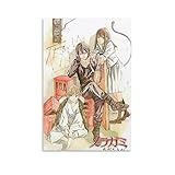 XIANNA Noragami Anime Poster (11) Picture Print Wall Art Poster Painting Canvas Posters Artworks Gift Idea Room Aesthetic 16x24inch(40x60cm)
