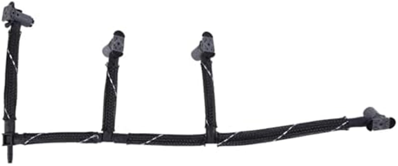 Tubo flessibile di ritorno dell'iniettore di carburante compatibile con Seat, 1.6TDI DGTE dal 2017 in poi. Sostituisce il tubo flessibile di ritorno dell'iniettore di carburante 04L130235B 04L13