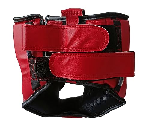 Ring Fight MMA Training Headgear Red - Image 4