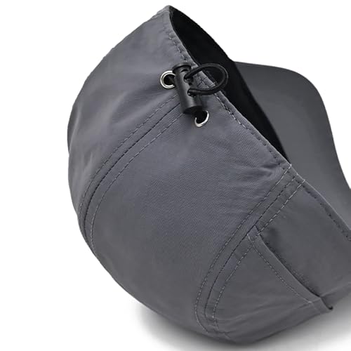 Visera deportiva ligera de secado rápido cuello caqui miniatura 5