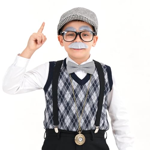 Disfraz de Abuelo para Niños MGparty miniatura 6