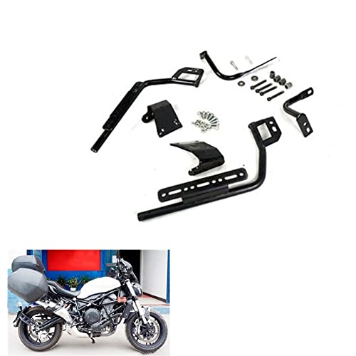 Support boîte latérale Benelli 752S en Acier Noir Haute Résistance