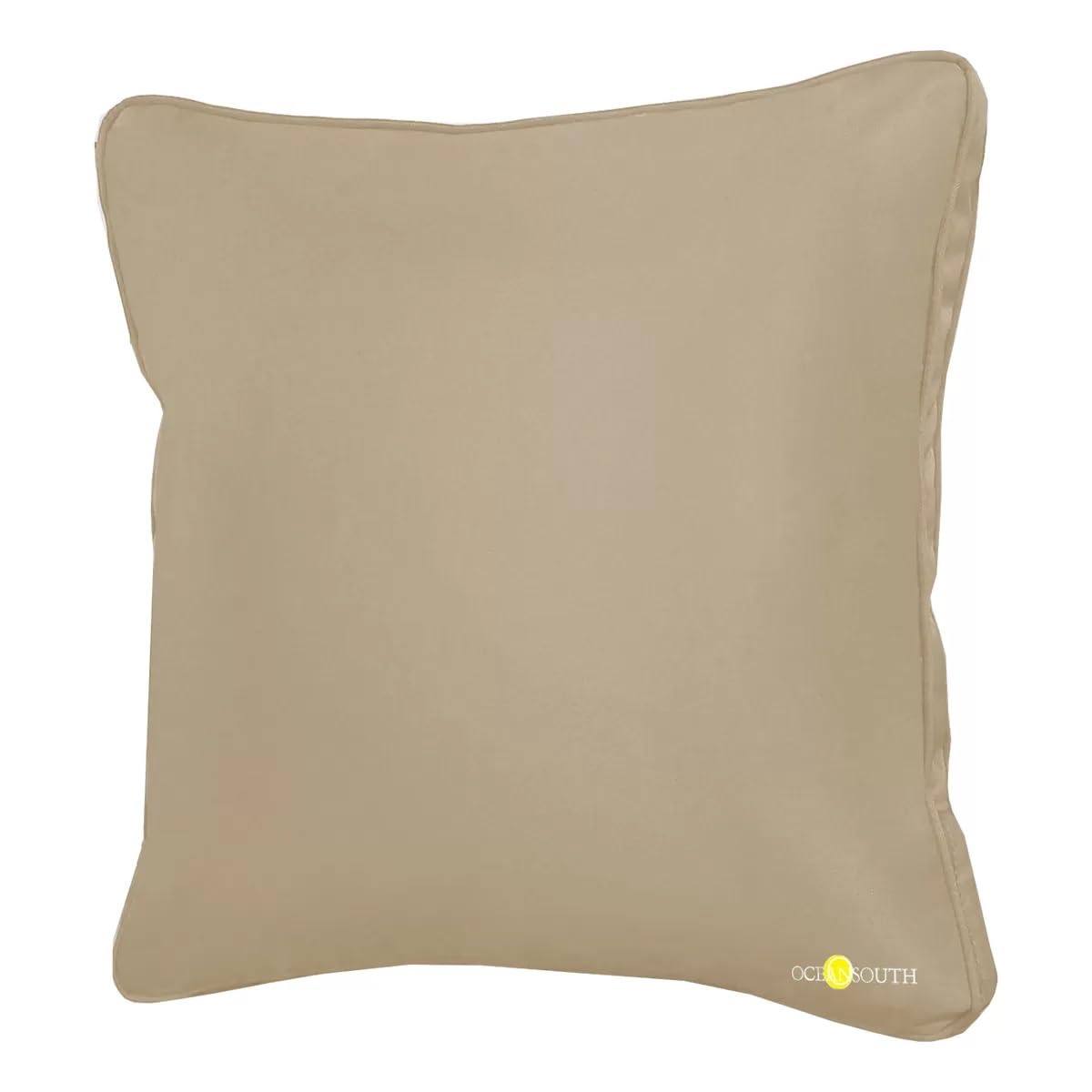 Cuscino per coperta di barca (50 cm x 50 cm, grigio) Cuscino da esterno impermeabile con imbottitura resistente agli agenti atmosferici, fodera per cuscino, cuscino da seduta x cuscino per esterni