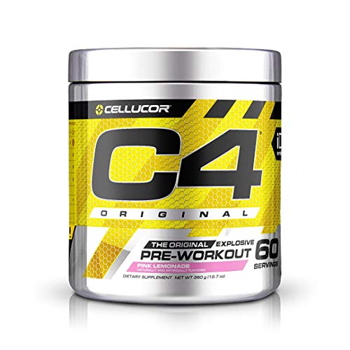Cellucor International Version C4 オリジナルプレワークアウトパウダー ピンクレモネード 60杯分 [海外直送品]