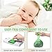 Honoson 1200 Count Baby Disposable Diaper Bags Scented Diaper Sacks with Tie Handle Disposal Baby Poop Trash Bags Waste Sacks Refill(Green)