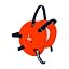 Orange/Navy