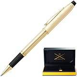 Personalized Cross Pen | Engraved Cross Century II 10 Karat Rolled Gold Rollerball Pen 4504. Custom Engraving By Dayspring Pens!