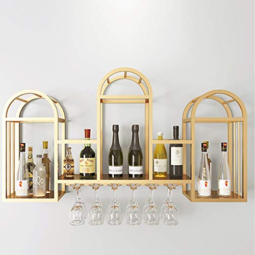 Soporte para botellas de vino 108x20x61cm color negro miniatura 4