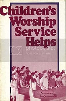Paperback Children's Worship Service Helps Book